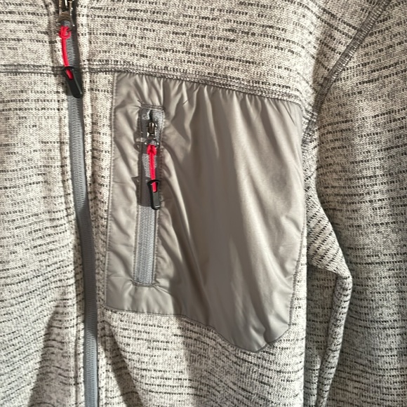 Lake & trail size M nice gray zip up jacket - Picture 3 of 4